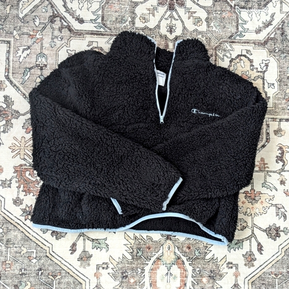 Champion Fleece Half-Zip Jacket - Picture 1 of 3